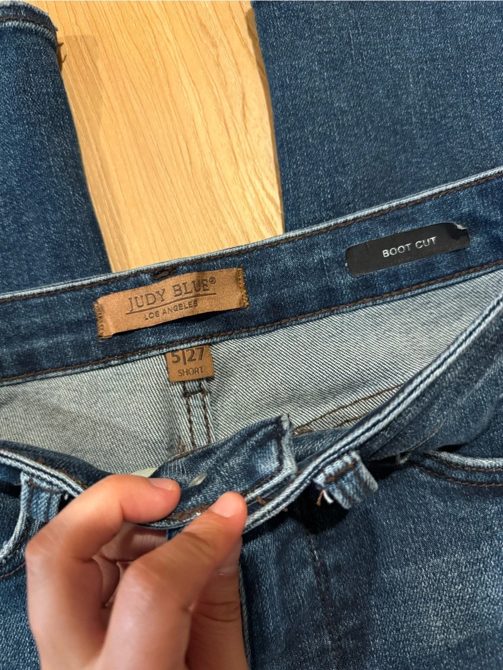 Judy blue bootcut jeans size 5/27 short